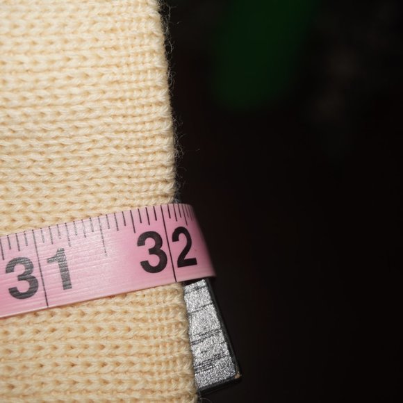 Vintage 80s Wool Knit Sweater Coat - Picture 10 of 10